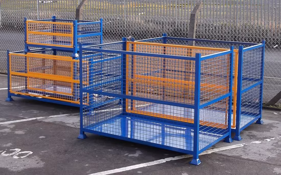 Industrial Warehouse Stacking Storage Rack Fabric Roll Stillage