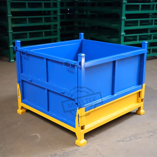 Lockable Storage Transport Cage for Warehouse