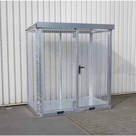 High Quality Galvanized Storage Cage