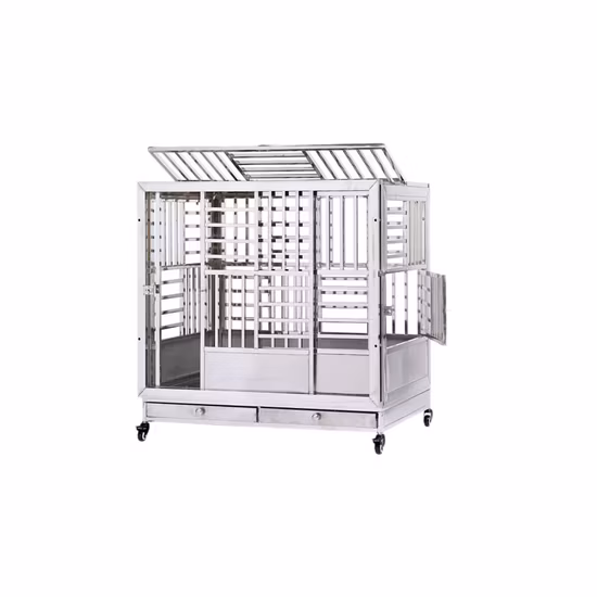 Stackable Collapsible Folding Storage Metal Steel Wire Mesh Pallet Cage for Sale