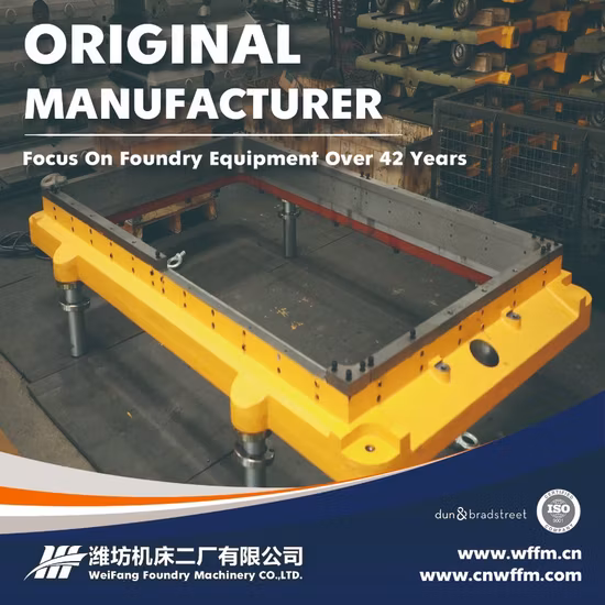 Pallet Bogie for Moulding Machine Matchplate