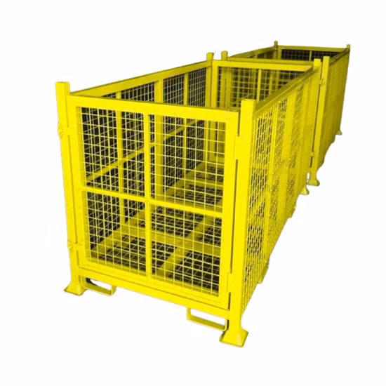 Factory Supply Ce Certified Foldable Customized Steel Pallet Stillage