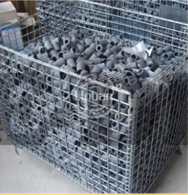 Customized Welded Steel Lockable Pallet Storage Cage