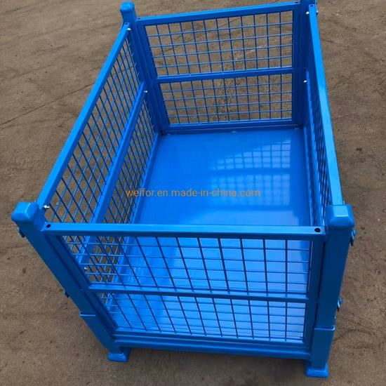 Cheap Wire Mesh Box Cage Metal Bin Storage Container