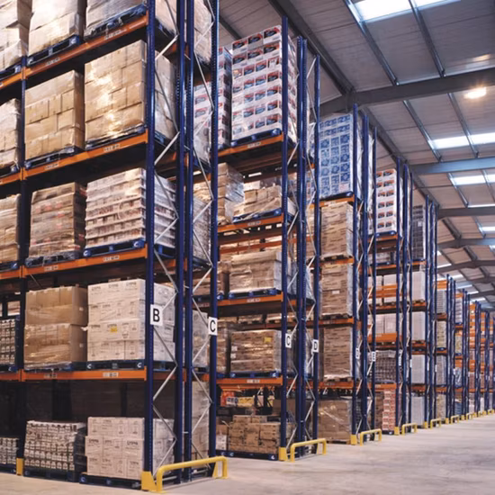 76.2mm Pictch Adjustable Heavy Duty Selective Pallet Racking for Warehouse System Q235 Steel Material Mold Rack