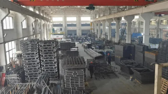 China Welded Transport Wire Mesh Pallet Cage with Pallet